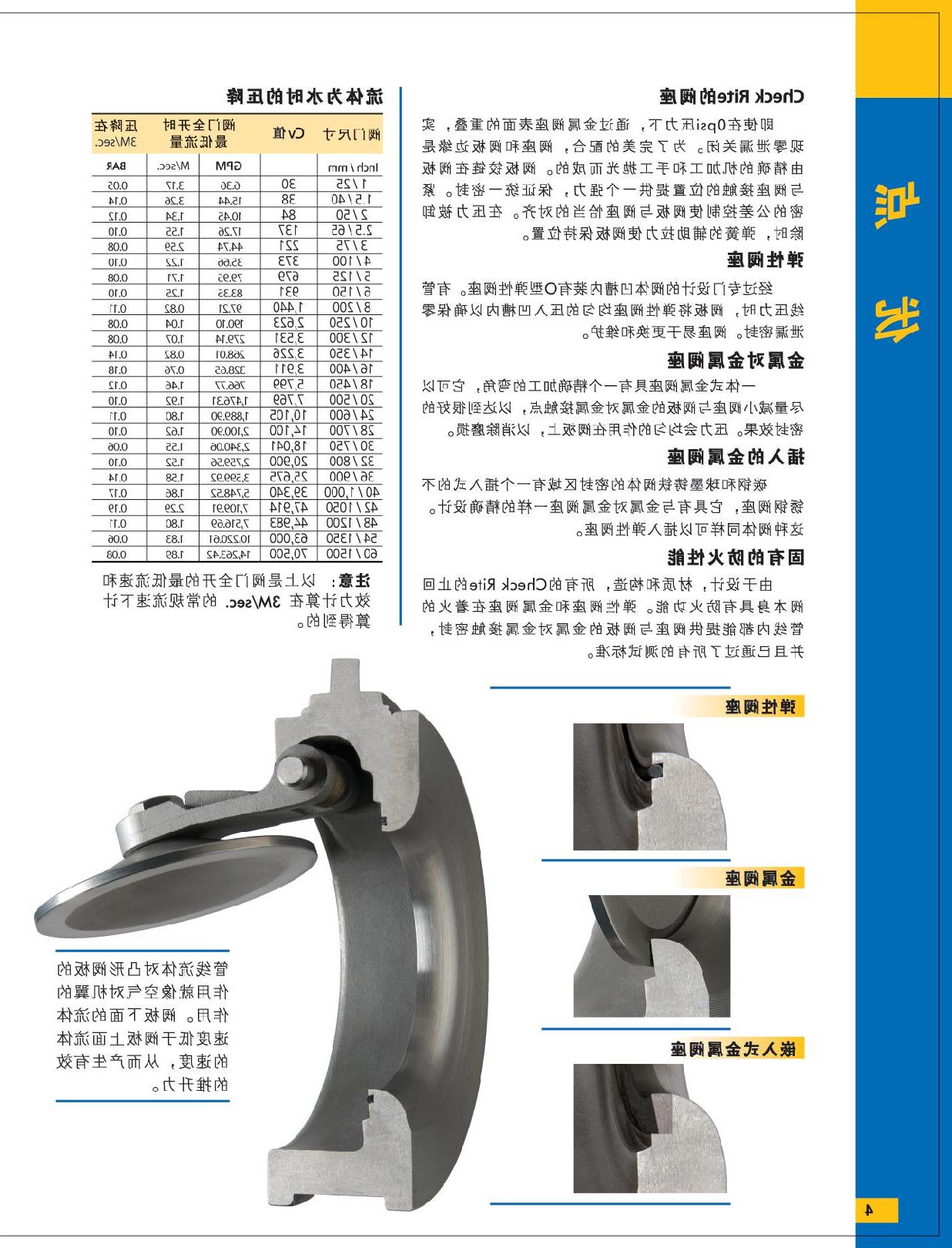 Bray/Rite对夹旋启式止回阀优点1